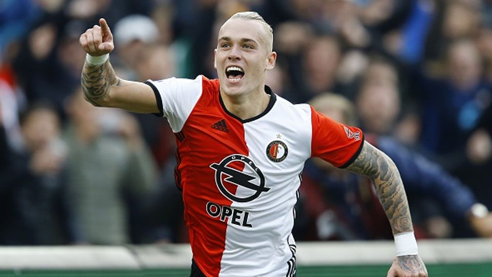 Bek Feyenoord Rick Karsdorp jadi incaran Manchester United. Copyright: © VI Images via Getty Images